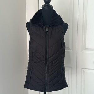 THE NORTH FACE Mossbud Reversible Black Vest SMALL